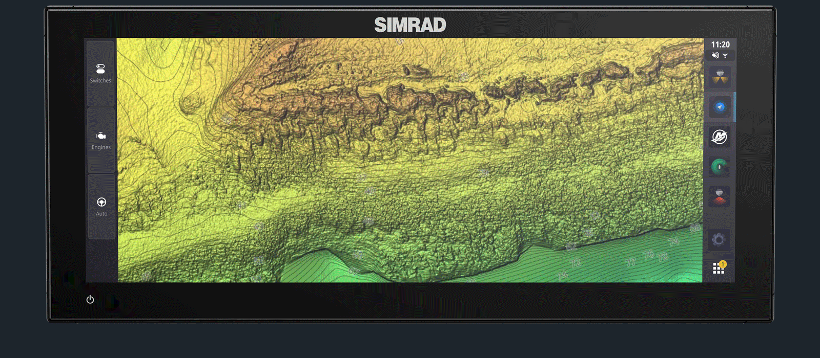 Simrad Rotating Image